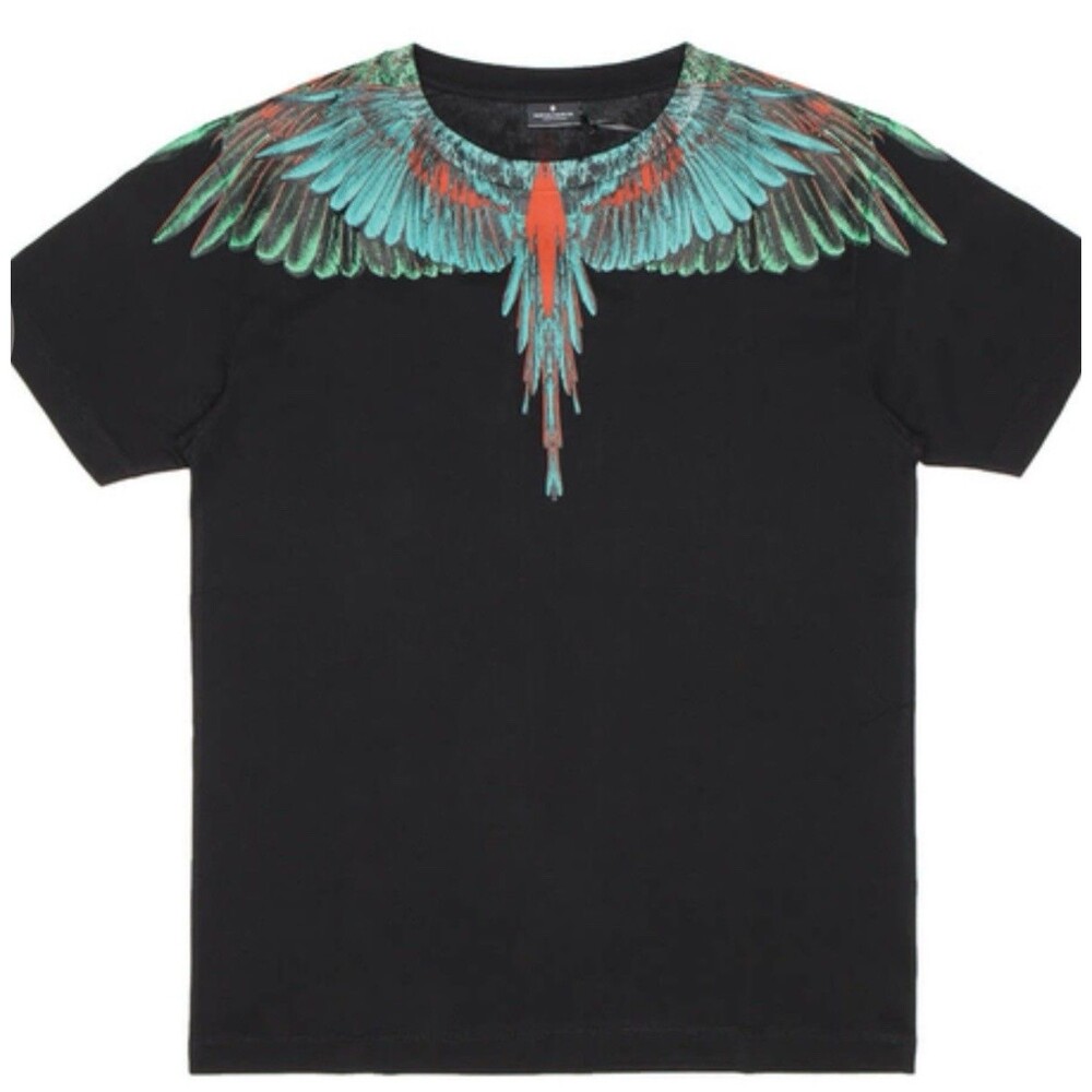 $290 MARCELO BURLON County of Milan Kids 14Y Wings Tee Tshirt